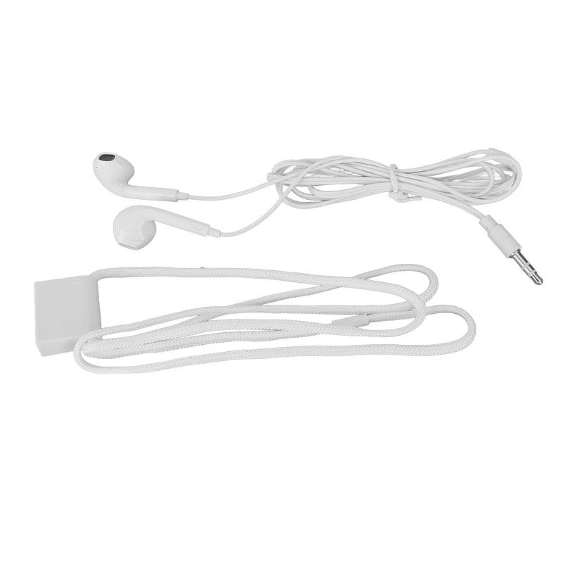 MP3 Player, 8GB Memory Portable MP3 Player 180mah Battery Lightweight USB Flash Drive HiFi Lossless Sound Support Up to 64GB for Students (White) Random,White