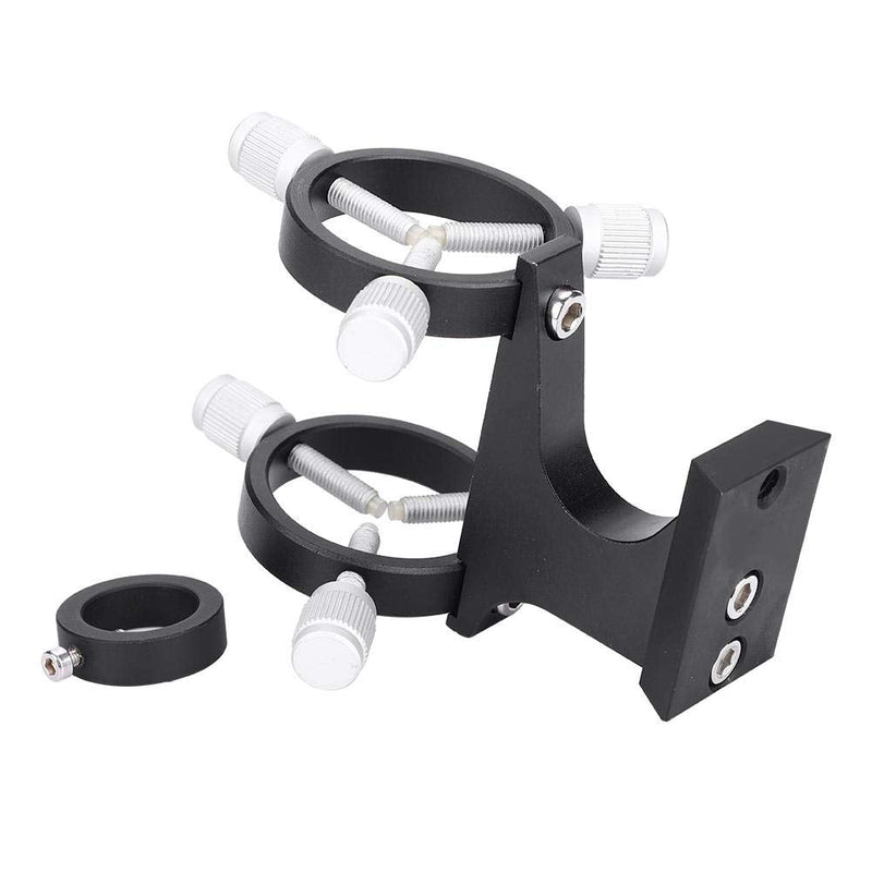 Diyeeni Finder Scope Mounting Bracket, Pointer Mounting Bracket for Astronomical Telescope, Aluminum Alloy Adjustable Bracket with Fixing Ring