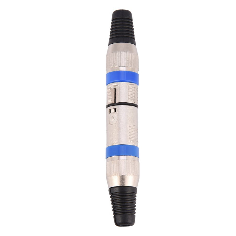 Neufday-5 Pairs 3-Pin XLR Mic Microphone Audio Connector Male Plug + Female Socket, New Year's Gifts