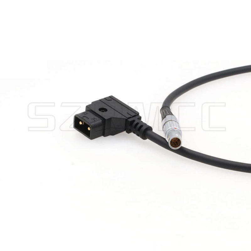 SZRMCC D-tap 2 Pin Male to 0B 6 Pin Power Cable for DJI Wireless Follow Focus Motor Unit Straight Cable