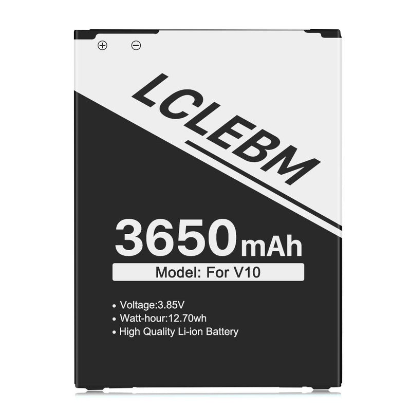 3650mAh for LG Stylo 2 Battery, [Upgraded] LCLEBM Replacement Battery for LG Stylo 2 Plus, LS775,MS550,K550 LTE,BL-45B1F L81AL, V VS835 Spare Rechargeable Battery