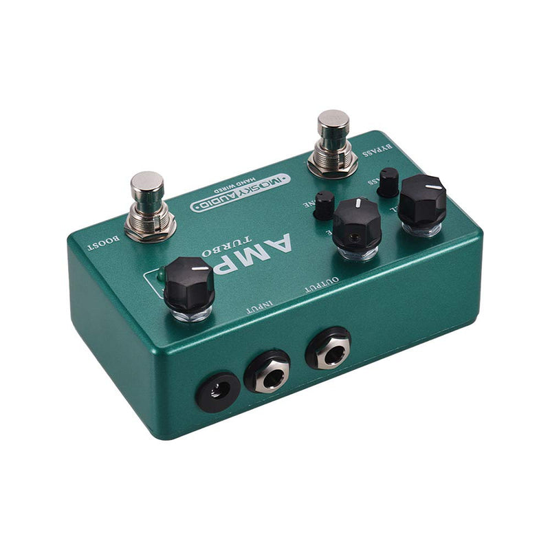 [AUSTRALIA] - MOSKY AMP TURBO 2-in-1 Guitar Effect Pedal Boost + Classic Overdrive Effects 