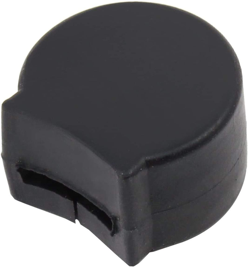 Patelai 12 Pack Rubber Clarinet Thumb Rest Cushion Protector Fit for Most Clarinet, Black