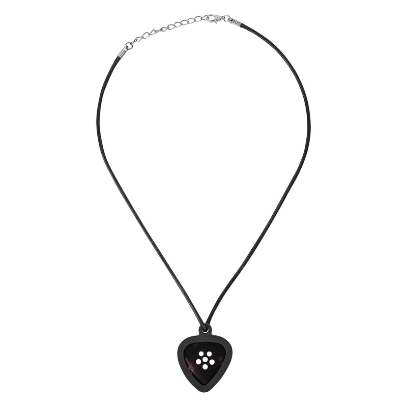 Musiin Necklace Silicone Guitar Pick Holder Double-Sided Universal Pick Thickness (Standard)