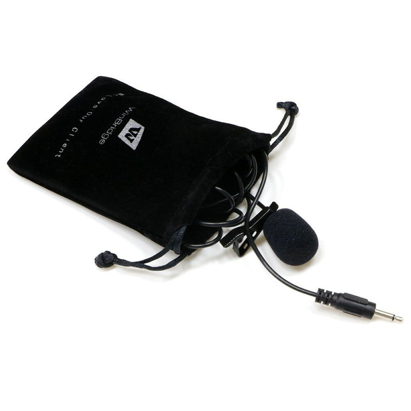 [AUSTRALIA] - WinBridge Portable Collar Clip Microphone 3.5mm Audio Compatible with All WinBridge Voice Amplifiers S6 