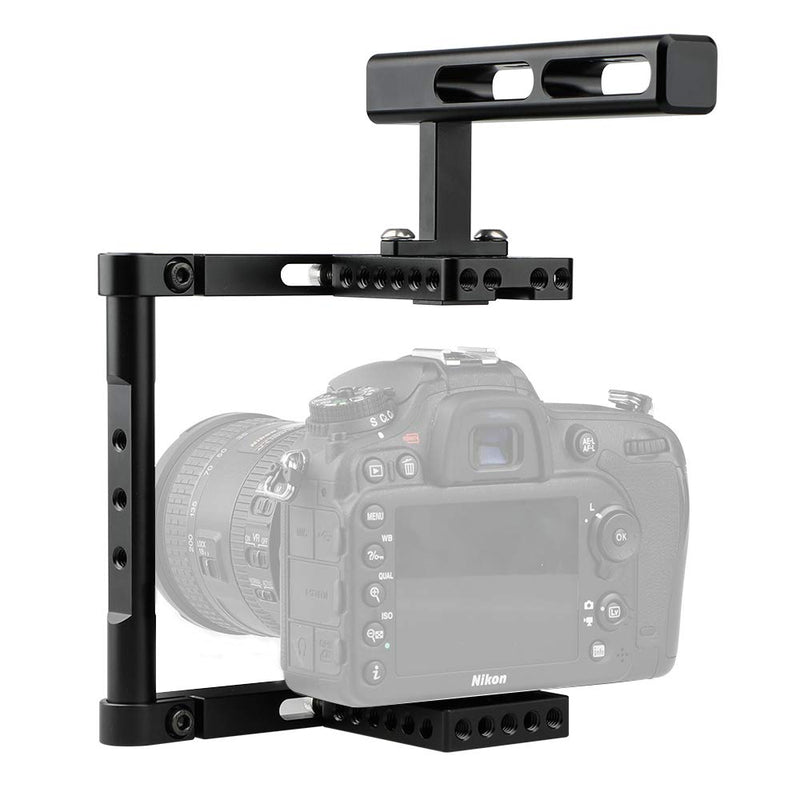 CAMVATE Basic Camera Cage Rig with Top Handle Universal Use