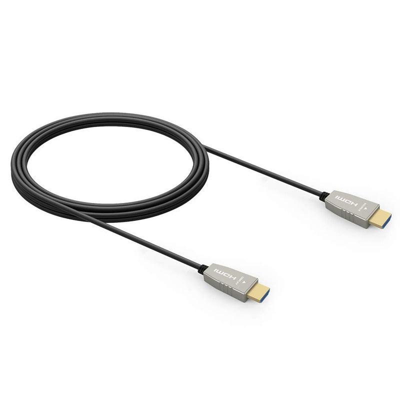 HDMI Fiber Cable RUIPRO 4K60HZ HDR 3 feet Light Speed HDMI2.0b Cable, Supports 18.2 Gbps, ARC, HDR10, HDCP2.2, 4:4:4, Ultra Slim and Flexible HDMI Optic Cable with Optic Technology (1m) 1m