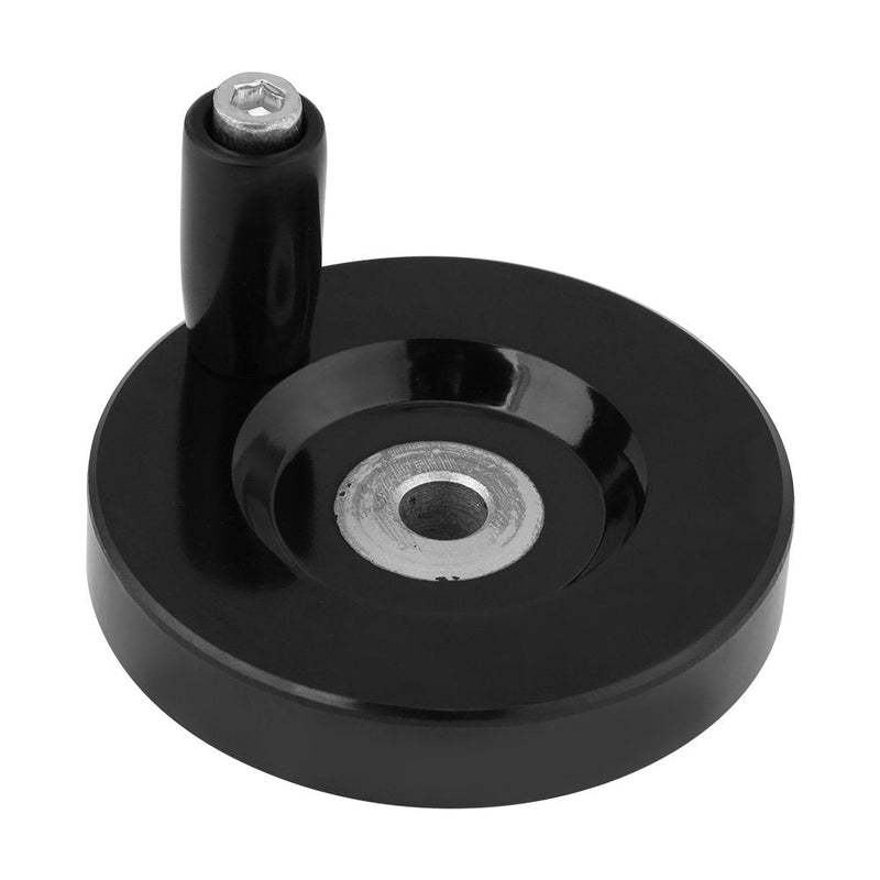 Akozon Revolving Handle Hand Wheel Lathe Milling Machine Rear Ripple Hand Wheel with Revolving Handle(863mm) 863mm