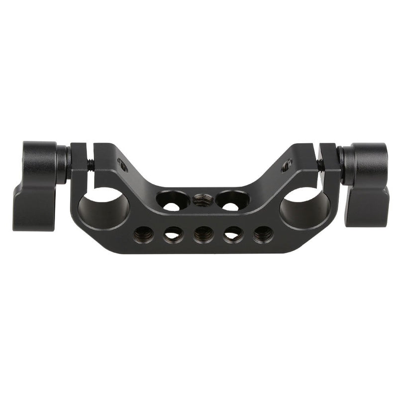 CAMVATE 15mm Rod Clamp for DLSR Camera Rig Cage Baseplate (Black)