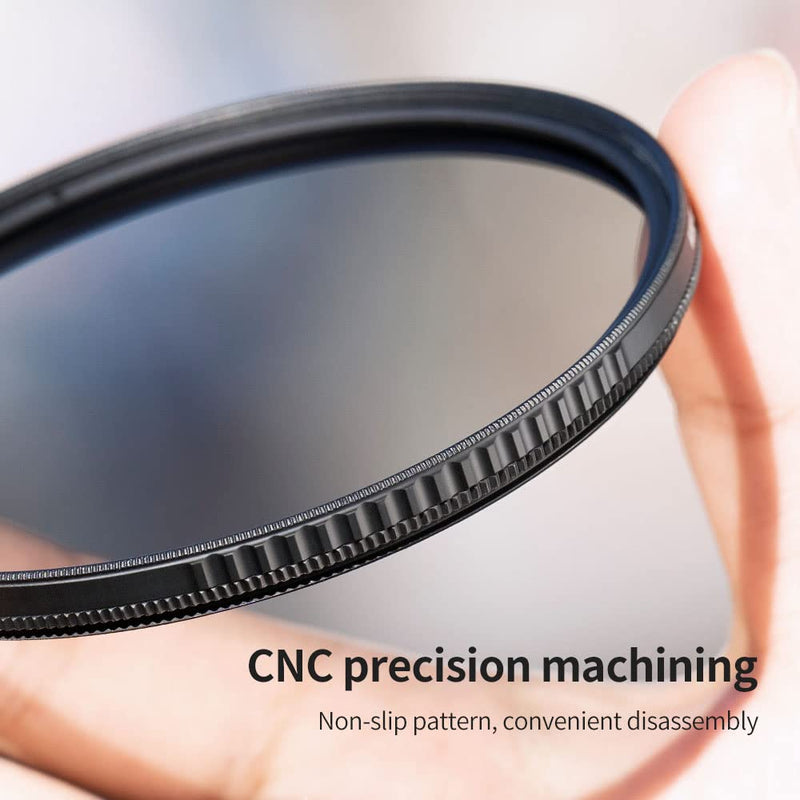 K&F Concept 58mm UV CPL Lens Filter Kit 18 Multi Layer Coatings Circular Polarizer Filter & MC UV Protection Filter Set for Camera Lens K-Series