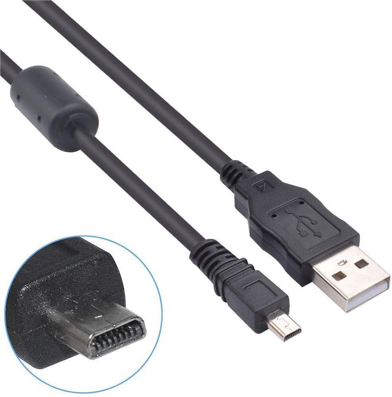 Muigiwi Replacement USB Cable Photo Transfer Cord Camera to PC and Mac DMW-USBC1 Compatible with Panasonic Lumix Camera DMC-G7 ZS40 ZS50 TS30 SZ3 TZ8 TZ11 TZ15 TZ24 (See List of Compatible Models)