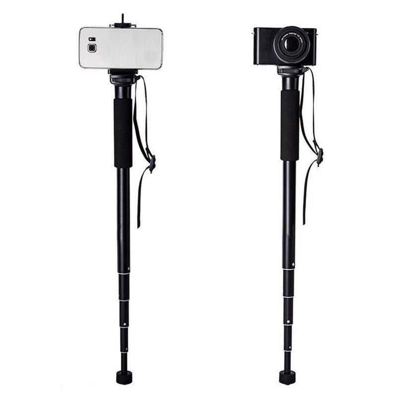 [AUSTRALIA] - Mono Pod Retractable Camera Stand,Retractable Camera Stand Stabilizer Mono Pod Photography Standing for DSLR and DV 