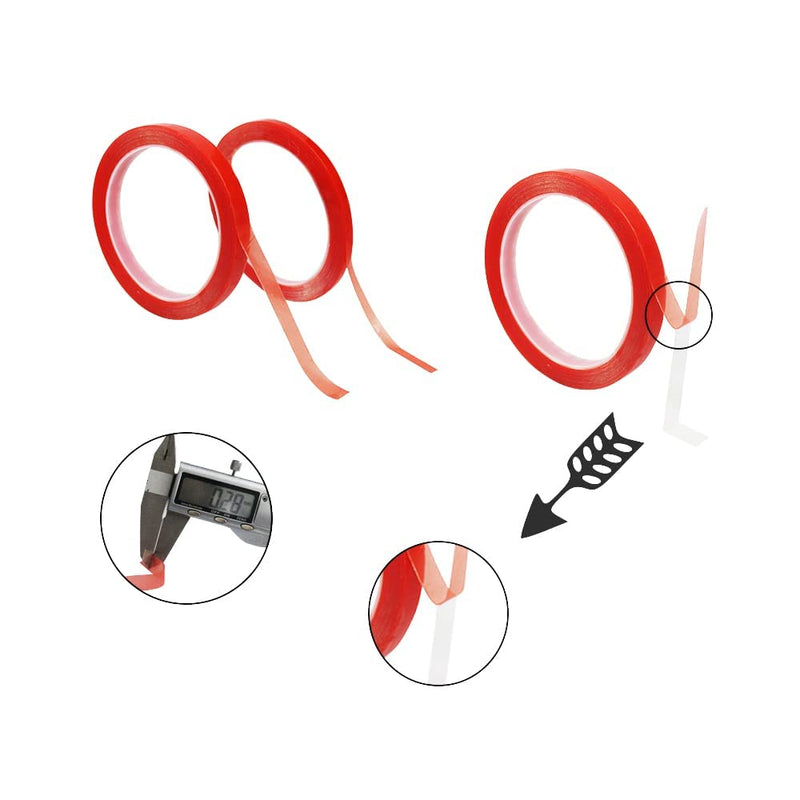 RHCXCYTJ 10mm x 20M Double Sided Phone Repair Adhesive Tape Phone Repair Tape LCD Touch Screen Repair Tape for Mobile Phone, Notebook Computer, Electronic LCD Touch Screen Repair (10mm*2) 10mm*2