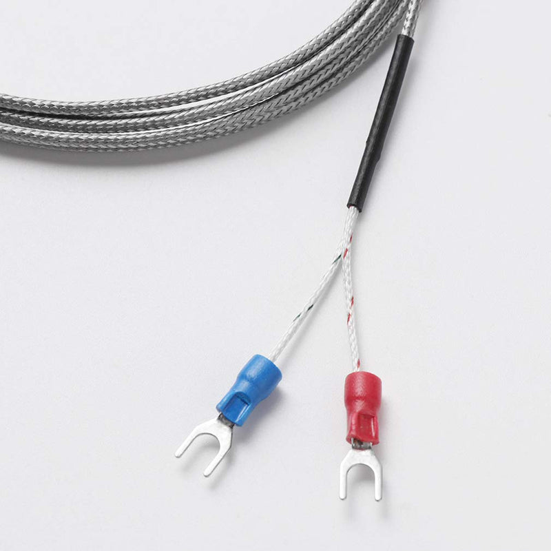 [AUSTRALIA] - HiLetgo 5pcs K Type Temperature Sensor Temperature Probes M6 Screw Thermocouple Stainless Steel Probe Length 1M 