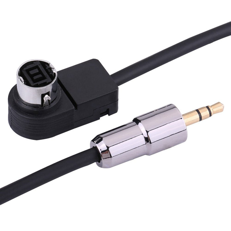 [AUSTRALIA] - Qiilu 1.5m Car AUX Input Adapter Audio Cable for JVC/Alpine KCA-121B CD Player 9855 105 177 9887 