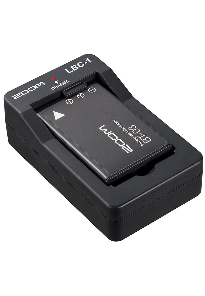 Zoom LBC-1 Li-Ion Battery Charger, Charges the Zoom BT-02 and BT-03 Batteries , Black