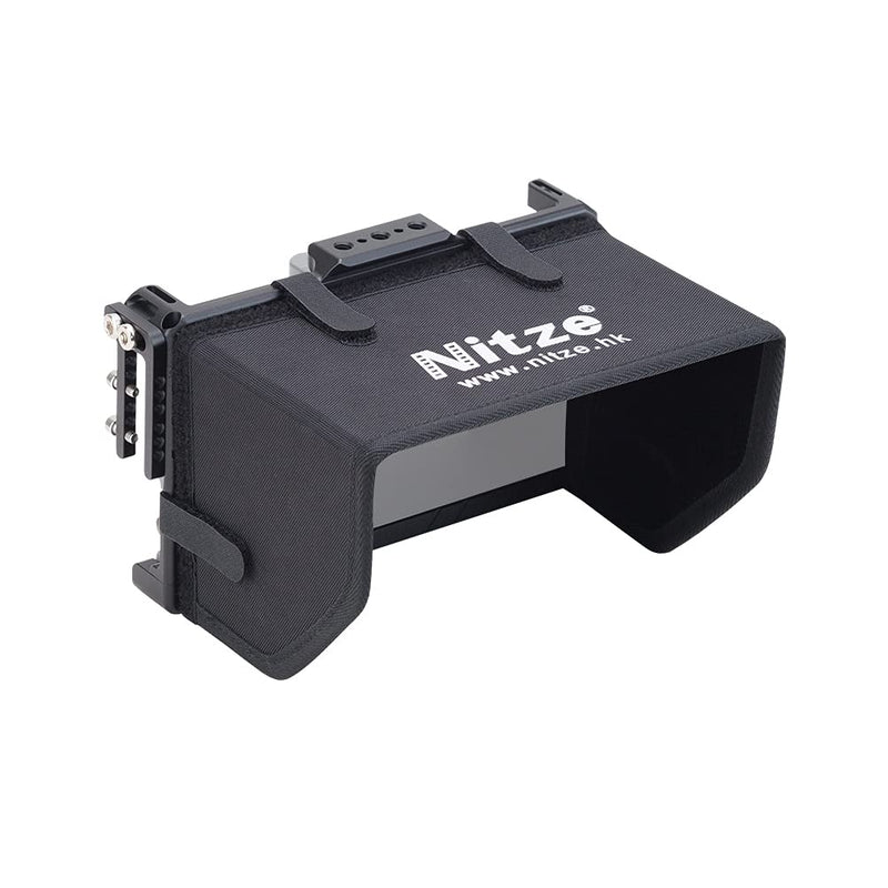 [AUSTRALIA] - Nitze Cage for Feelworld LUT6 / LUT6S Monitor with Sunhood Built-in NATO Rail - JTP2-LUT6S 