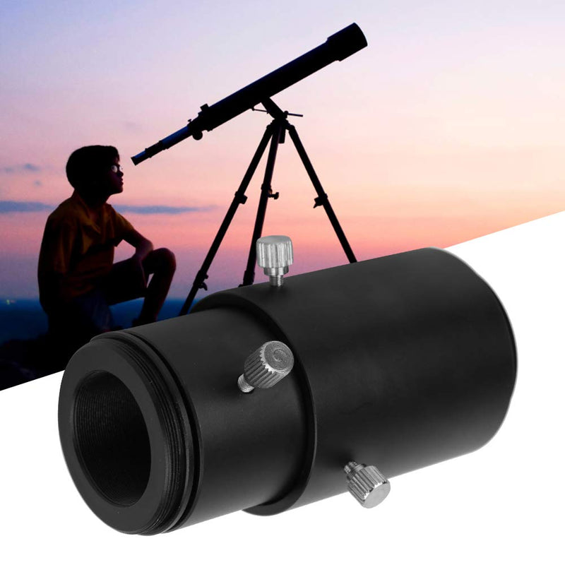 S erounder Telescope Extension Tube, 1.25" M42 0.75mm Aluminum Alloy Telescope Extension Tube 1.25 inch T Mount Telescope Extension Tube for Astronomical Telescope