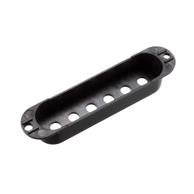 sourcing map Plastic Single Coil Pickup Cover for Stratocaster Squier Guitar Parts, Black- 50mm