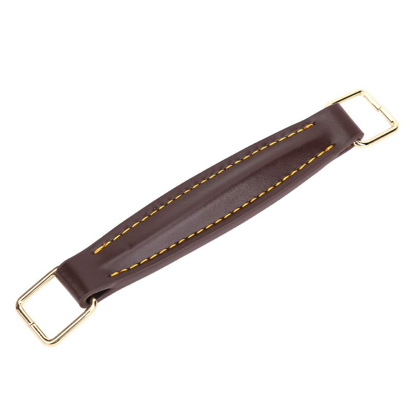 Vintage Style Guitar Amplifier Handle PU Leather Speaker Handle for Guitar Speaker(Brown) Brown