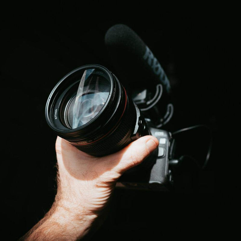 Camera Filter Segmentation Diopter Prism 77mm Photography Foreground Blur Camera Accessories Film and Television Props 77mm segmentation Diopter Prism