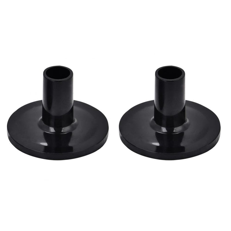 Dilwe 2Pcs Drum Cymbal Sleeve + 4Pcs 4cm Drum Cymbal Felt Washer + 2Pcs Wing Nut + 4Pcs Metal Pad Set