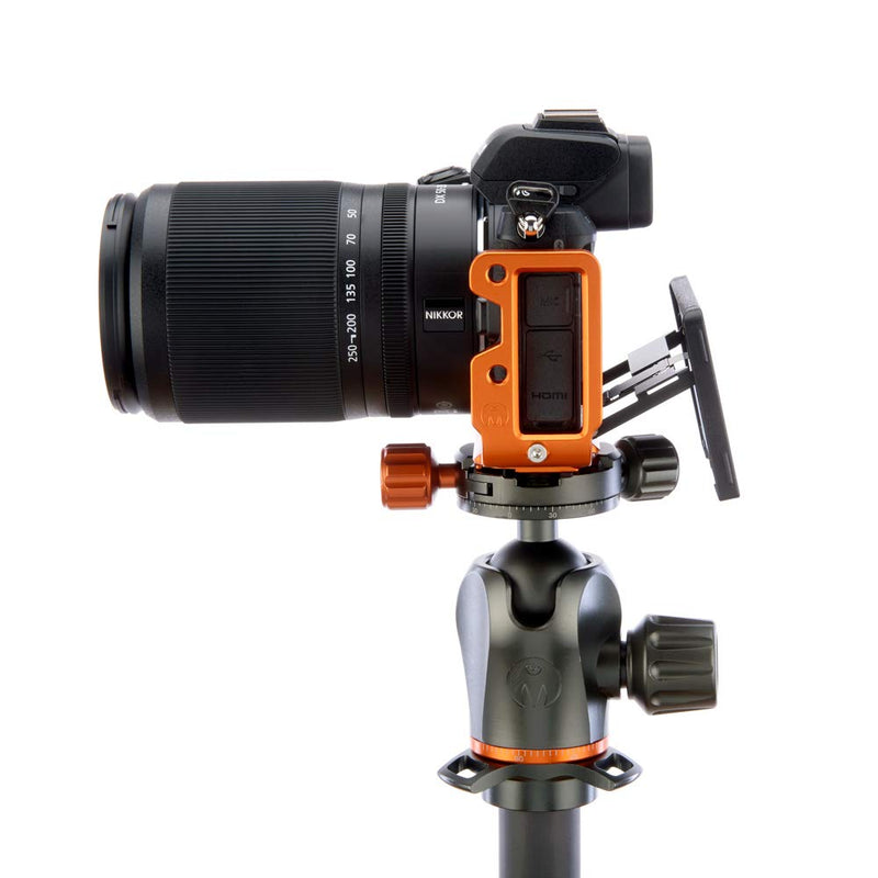 3 Legged Thing Zayla Dedicated L-Bracket - Arca Swiss Compatible L-Bracket for Landscape and Portrait Photography Zayla-PD Copper