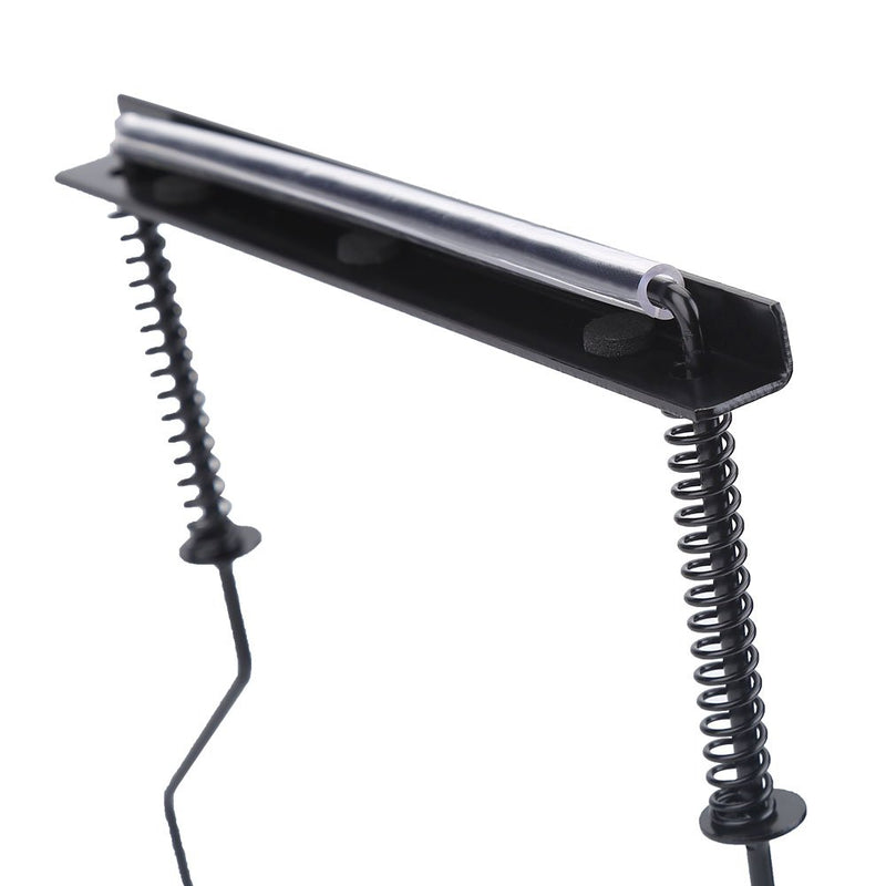 Dilwe Harmonica Neck Holder, Metal Adjustable 10 Hole Harmonica Harp Holder Neck Stand Rack Mount