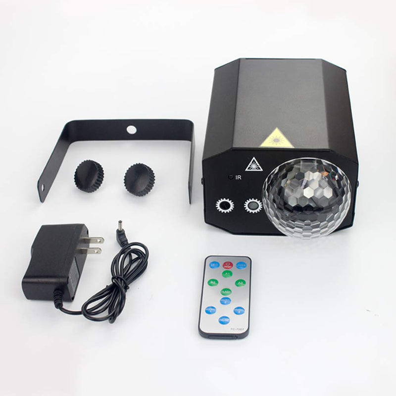 Party Lights, Disco Ball Lights TONGK Dj Disco Lights, LED Stage Light Projector Strobe Lights Sound Activated with Remote Control for Xmas Club Bar Parties Holiday Dance Christmas Birthday Wedding