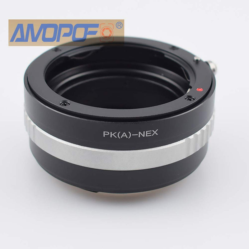 Pentax K AF to NEX Lens Adapter, Compatible with Pentax K AF Mount (PKAF) DSLR Lens to Sony E Camera A6300,A7,A7R,A7II,A7S, A7M2,NEX-7,NEX-6,NEX-5 EA50 A6000 VG900 Pentax K AF to Sony E Lens Adapter