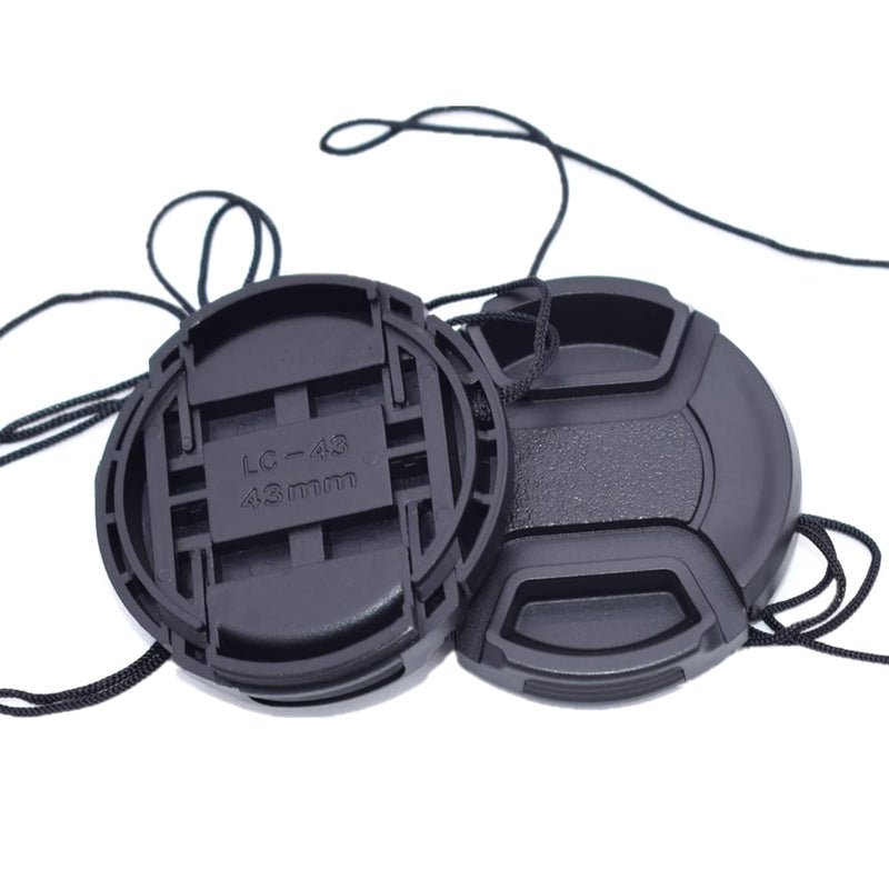 43mm Front Lens Cap (43mm Camera Lens Cap) Compatiable All Brands Ø43mm Camera Lens and Other Lenses with 43mm Filter Thread.