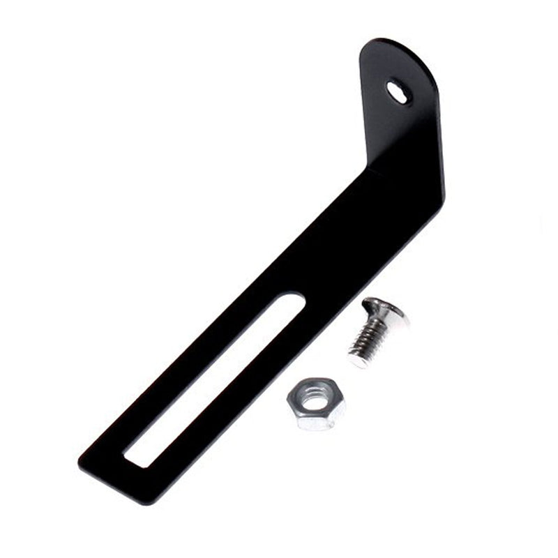 Musiclily Metal Mounting Bracket Support with Screws for Epiphone Les Paul Electric Guitar Replacement,Black Black