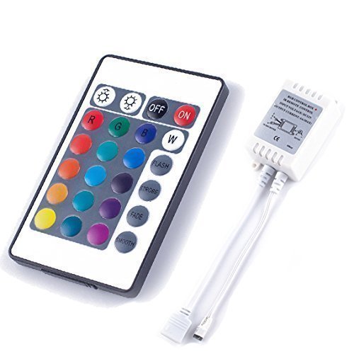 [AUSTRALIA] - ALED LIGHT 24Key RGB IR Remote Controller Led Light Controller + Control Box for LED Light Strip 24 Keys 