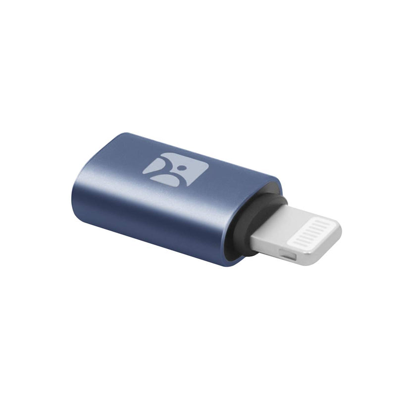 USB C Female to iOS 14 PD Fast Charge Adapter Compatible with iPhone 12 11 Pro Max, Xs,Xr, 8 Plus,7,6, iPad Air Mini, Convert MacBook Pro Type-C Charging Cable to iPad, Data Sync,Holder,Case,Key Chain 2 pack, USB-C to Lightning PD Adapter, Keychain