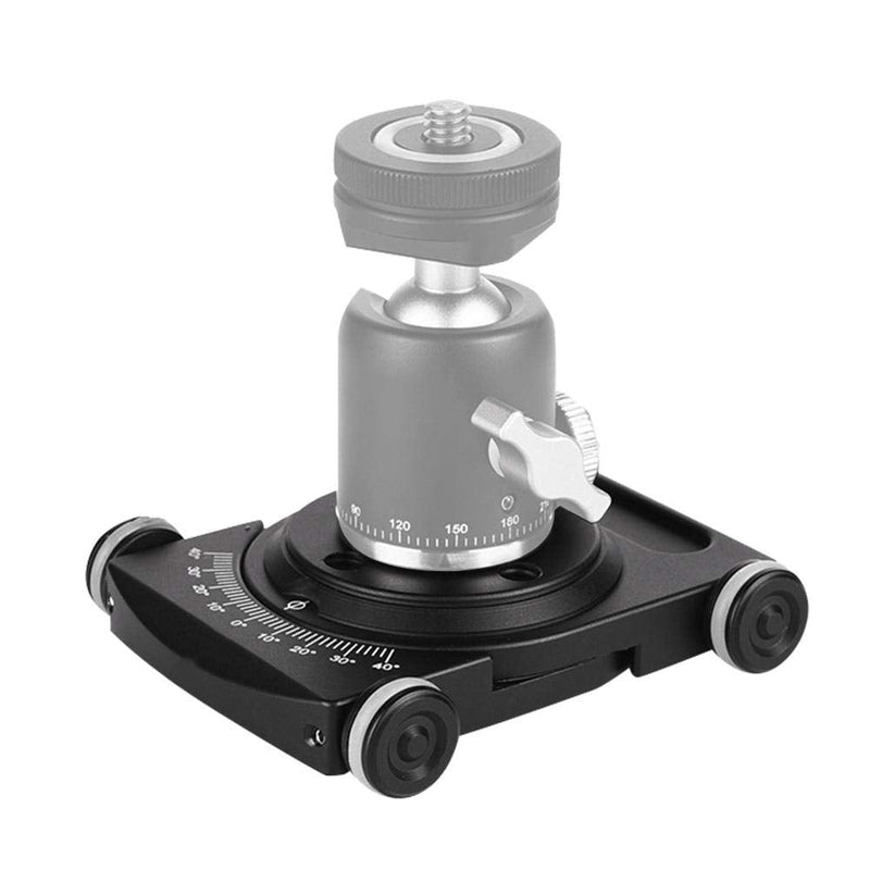 [AUSTRALIA] - Tosuny FY-01 Table Top Dolly Car Roller Desktop Video Rail Track Slider for DSLR Rig Film Camera, Strong and Durable, Equipped with 1/4 Screws, Compatible with All Ball Heads and Magic Arms 