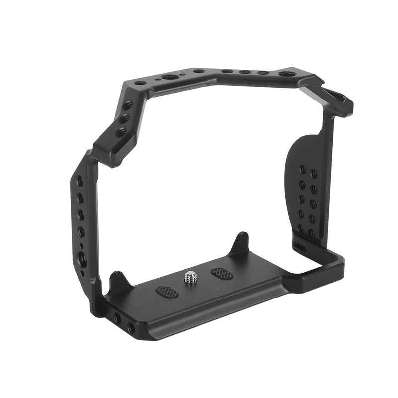 NICEYRIG Aluminium Cage for Panasonic Lumix S5 with ARRI Thread NATO Rail Cold Shoe - 406