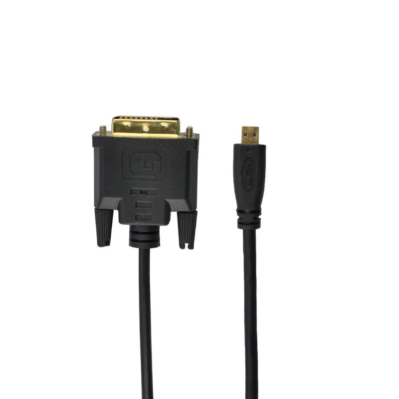 Seadream Micro HDMI Male to DVI(24+1) Male Cable Black (6 Feet 1.8Meter) 6Feet