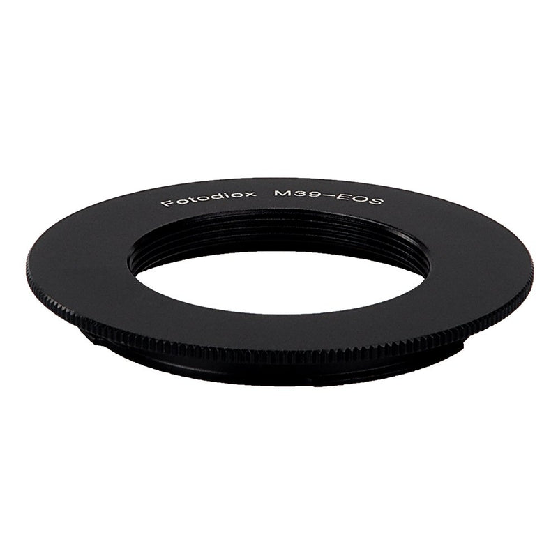 Fotodiox Lens Mount Adapter-M39/L39 Screw Mount SLR Lens to Canon EOS (EF, EF-S) Mount SLR Camera Body M39x1mm Standard Single