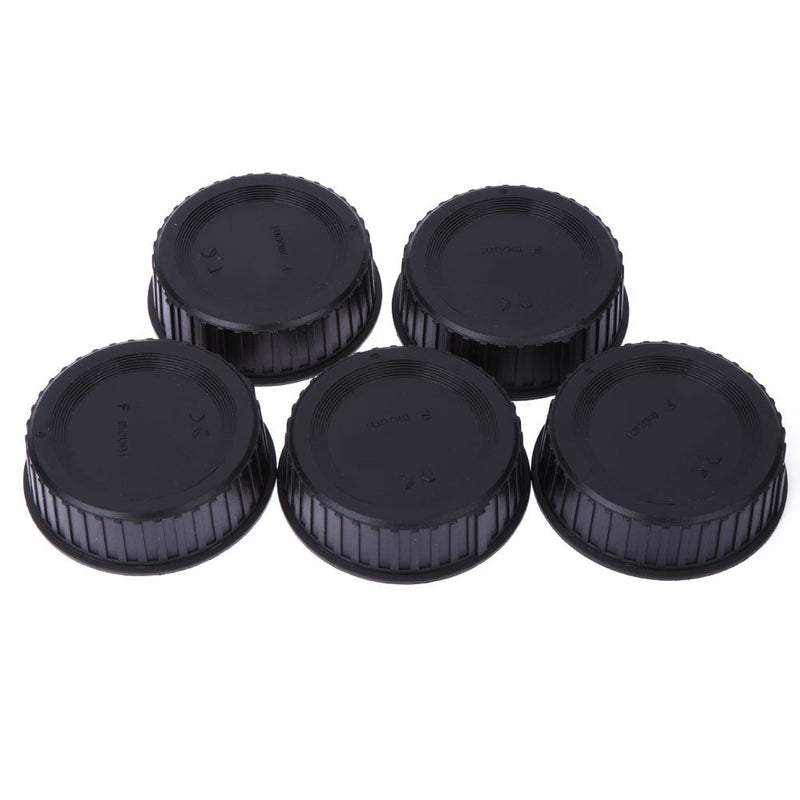 Vktech 5pcs Rear Lens Cap Cover for All Nikon AF AF-S DSLR SLR Camera LF-4 Lens