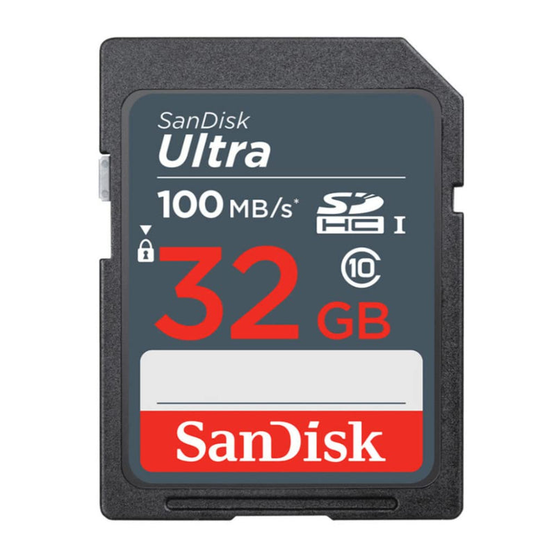 Calumet Sandisk Ultra SDHC 32GB 80MB/S C10 Flash Memory Card (SDSDUNC-032G-AN6IN) 2 Pack 32 GB Standard Packaging