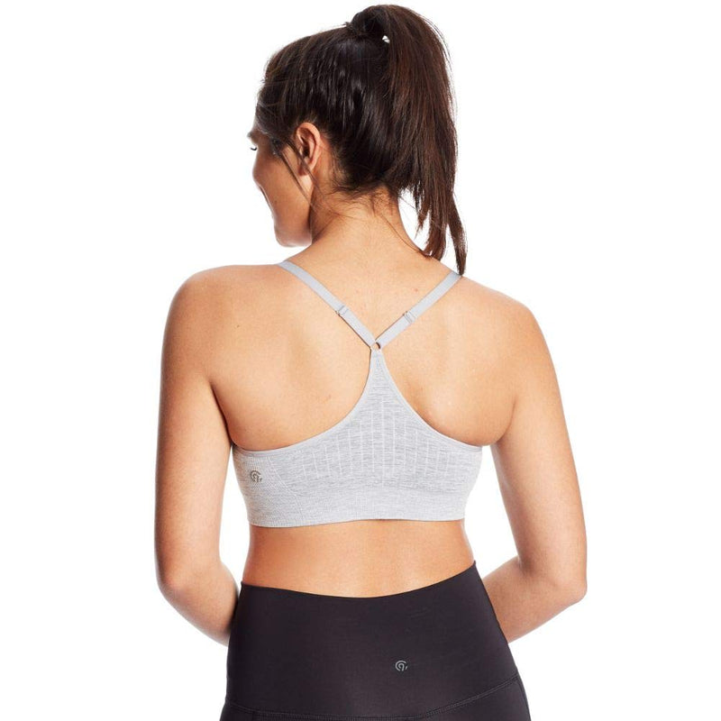 C9 Champion Women's Medium Support Seamless Cami Bra X-Small C9 Gray Heather