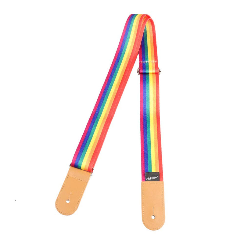 Mr.Power Colored Ukulele Strap Rainbow Colorful Ukulele Straps