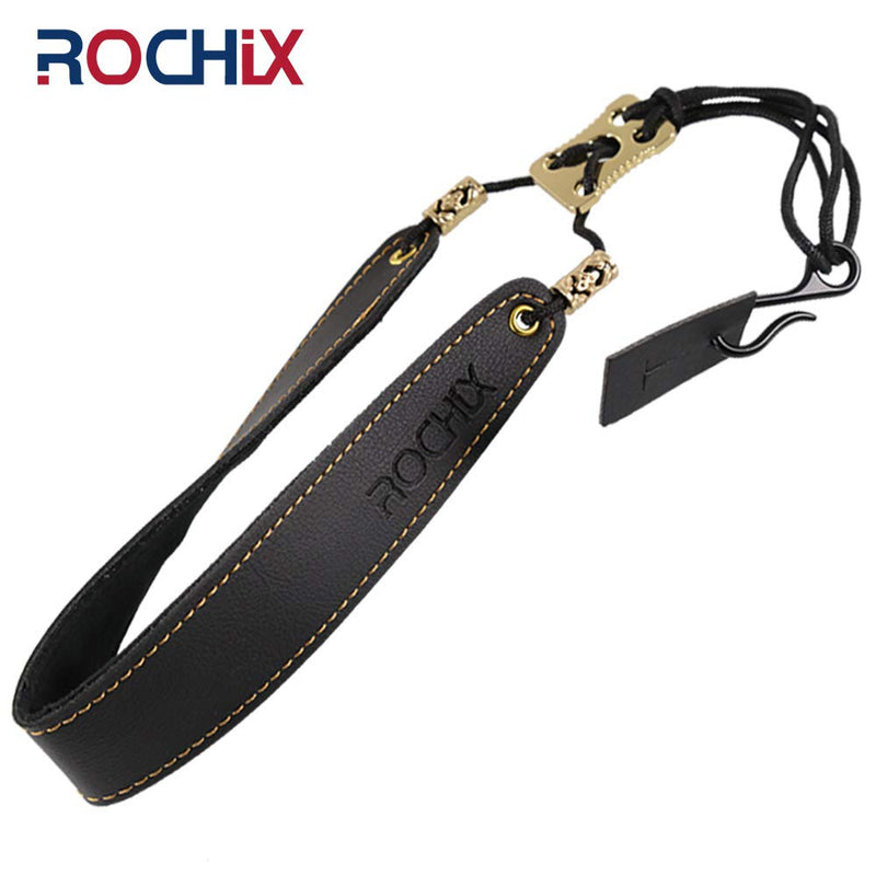 Rochix Clarinet Black Neck Strap,Oboe Neck Strap,Super fiber,Zinc Alloy Hook,Musical Instruments Accessories Parts