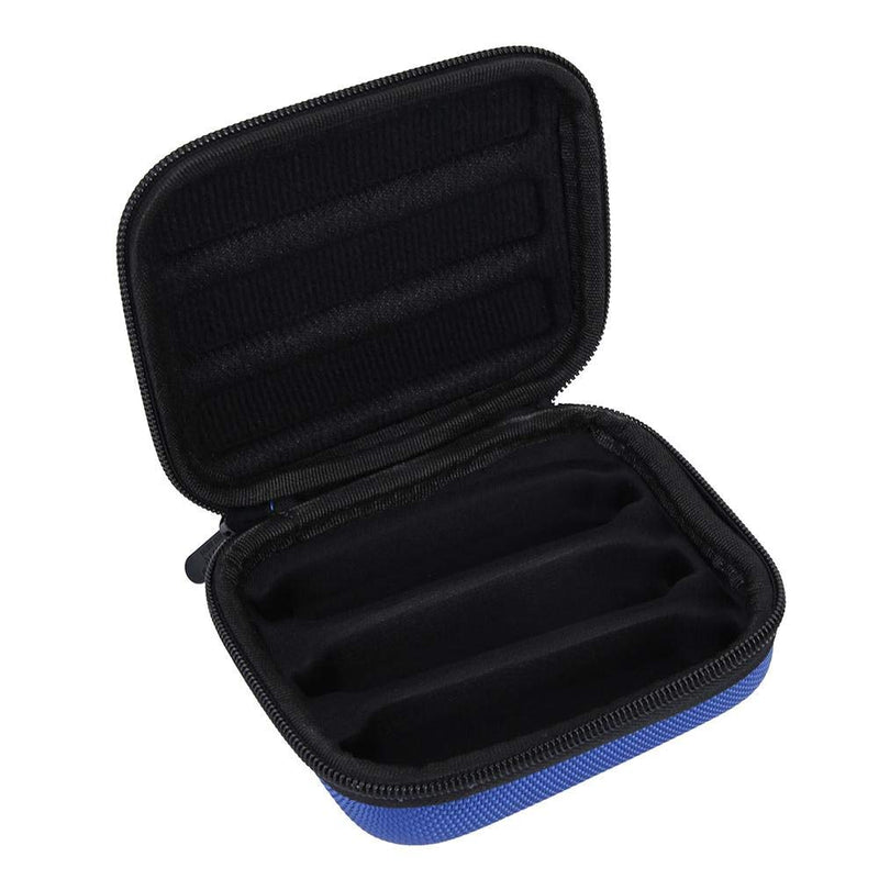 Dilwe Harmonica Case, 10 Hole Harmonica Zippered Carrying Case Box Shockproof Mouth Organ Bag for Beginner Students Kids Gift