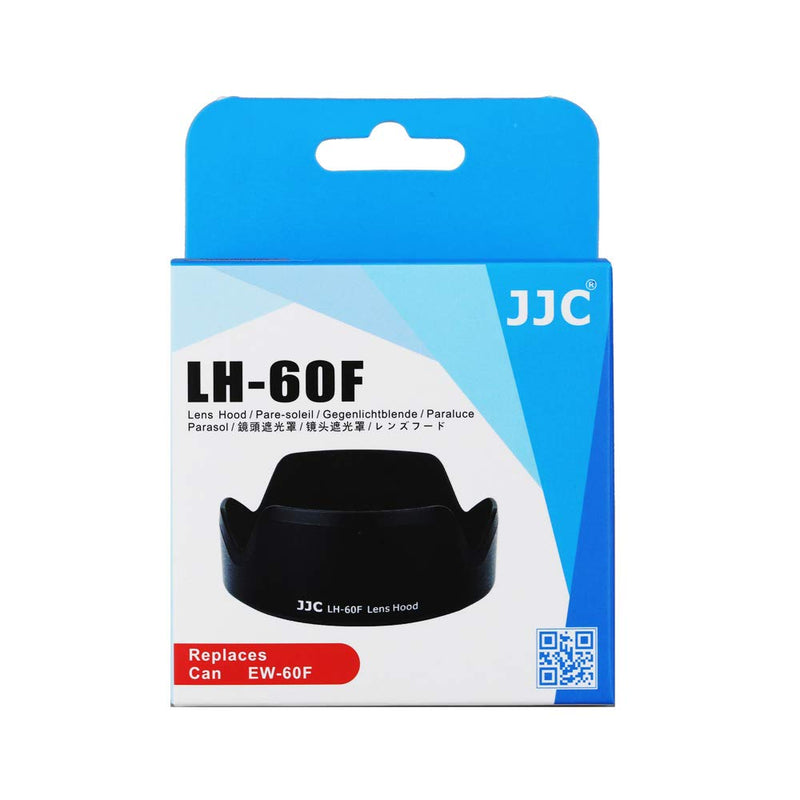 JJC ABS Reversible Lens Hood for Canon EF-M 18-150mm f/3.5-6.3 IS STM replaces EW-60F on Canon EOS M M2 M3 M5 M6 Mirrorless Camera