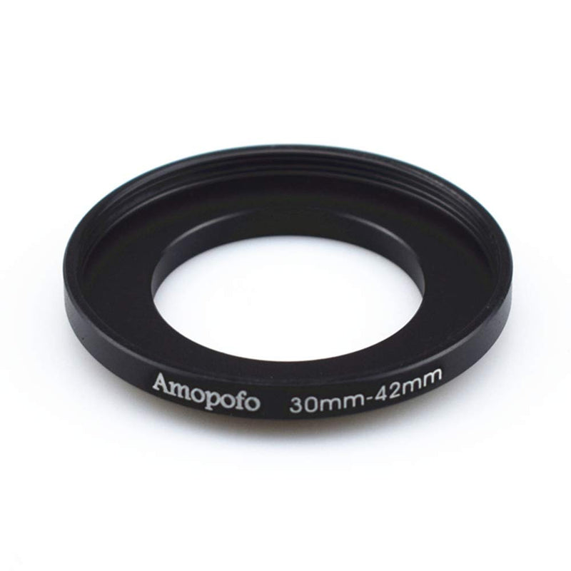 30mm to 42mm Camera Filters Ring Compatible All 30mm Camera Lenses or 42mm UV CPL Filter Accessory,30-42mm Camera Step Up Ring 30 to 42mm Step Up Ring Adapter