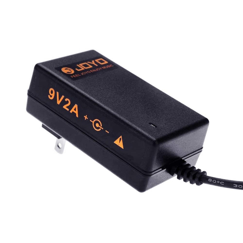 JOYO DC 9V (up to 2A) Output Pedal Power Supply of 100V-240V AC Power Adapter for Guitar Bass Effect Pedals & Pedal Board (JP-03)