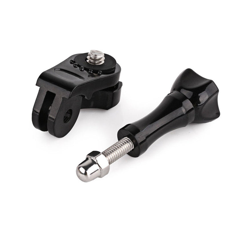 360 Degree Rotary Backpack Hat Rec-Mounts Clip Fast Clamp Mount for GoPro Hero 2 3 3+ Sony action cam HDR-AS200V AS100V AS30V AS20V AZ1 FDR-X1000VR /AEE Camera / Xiaomi XiaoYi Camera Accessory