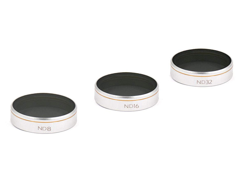 LENSKINS 3-Pack Drone MRC ND4/ ND8/ ND16 Filter for DJI Phantom 4/3 Professional/ 3 Advanced, AGC Optics, Aluminum Frame, Ultra Slim Neutral Density Filter Set with Storage Case & Lens Cloth 3 Pack-ND4/8/16