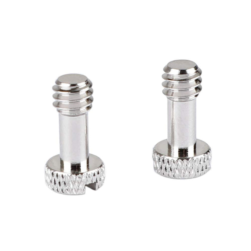 CAMVATE Standard 1/4"-20 Slotted Screw 17mm Long (2 Pieces) - 1987